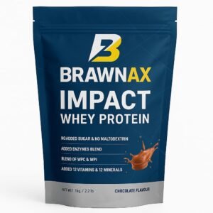 BRAWNAX IMPACT Whey Protein – Chocolate Flavour